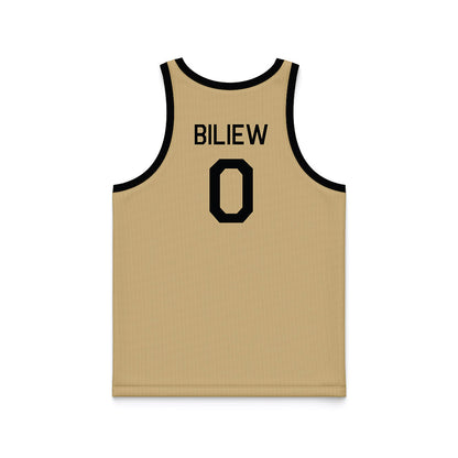 Wake Forest - NCAA Men's Basketball : Omaha Biliew - Hardwood Reissue Basketball Jersey-1
