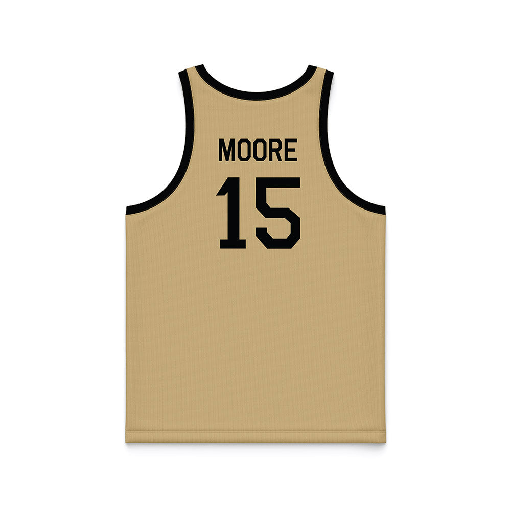 Wake Forest - NCAA Women's Basketball : Kennedy Moore - Hardwood Reissue Basketball Jersey-1