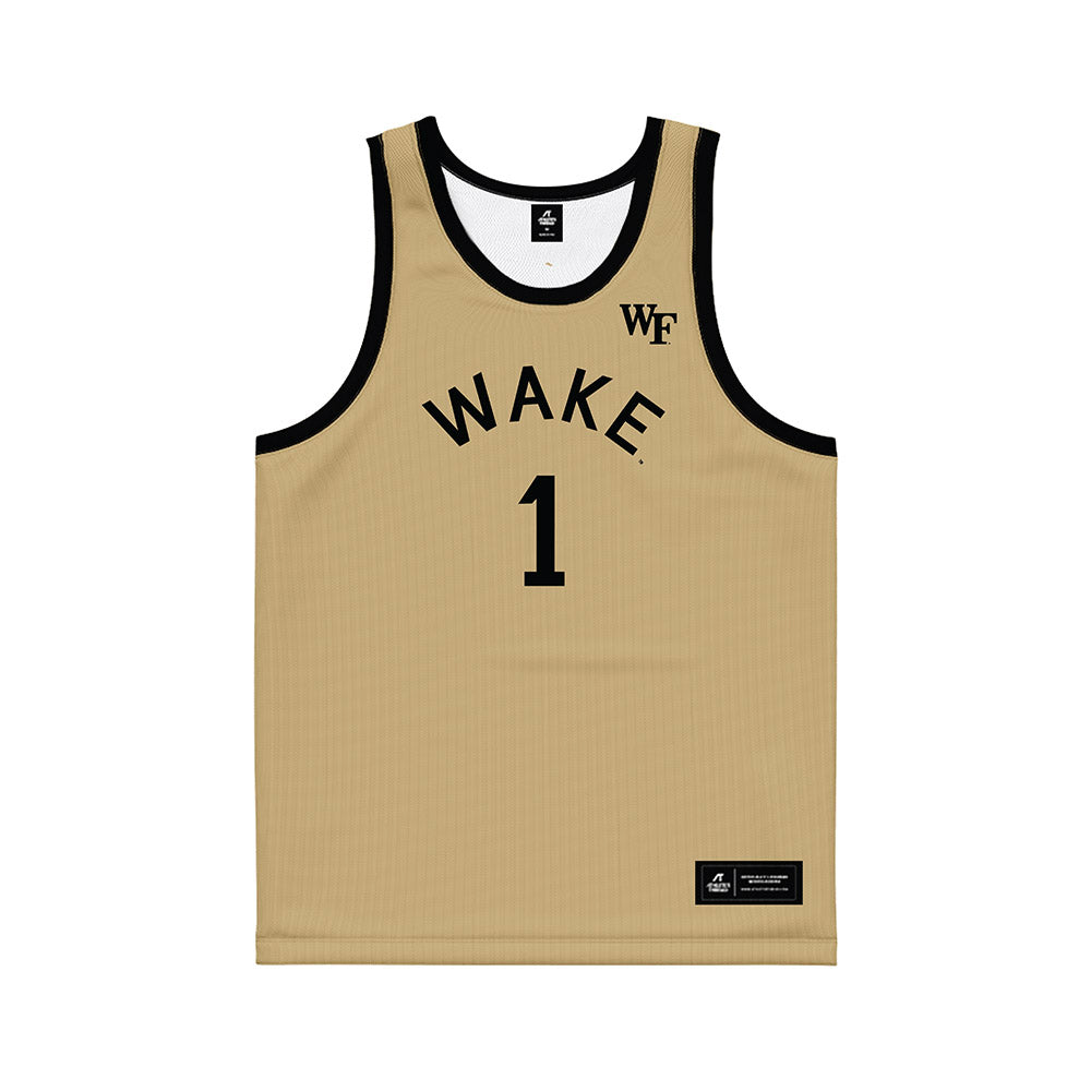 Wake Forest - NCAA Women's Basketball : Raven Preston - Hardwood Reissue Basketball Jersey-0
