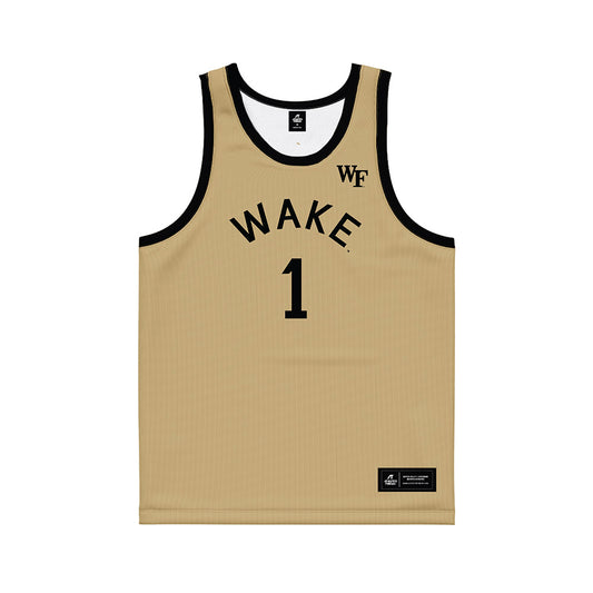 Wake Forest - NCAA Men's Basketball : Nate Calmese - Hardwood Reissue Basketball Jersey-0