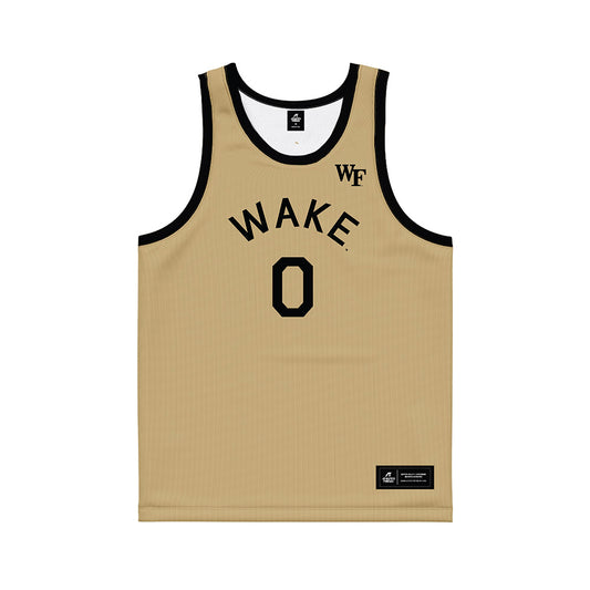 Wake Forest - NCAA Men's Basketball : Omaha Biliew - Hardwood Reissue Basketball Jersey-0