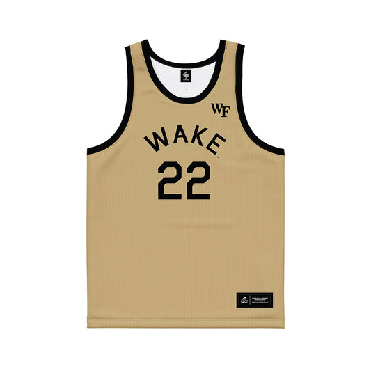 Wake Forest - NCAA Women's Basketball : Madisyn Jordan - Hardwood Reissue Basketball Jersey-0