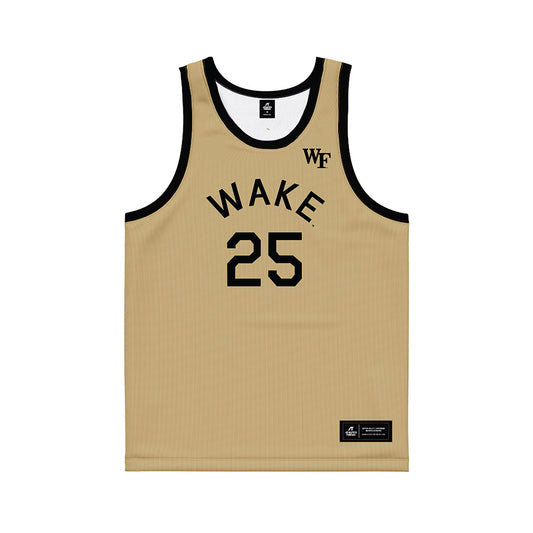 Wake Forest - NCAA Men's Basketball : Trevon Spillers - Hardwood Reissue Basketball Jersey-0