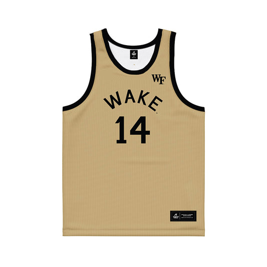Wake Forest - NCAA Women's Basketball : Mary Carter - Hardwood Reissue Basketball Jersey-0