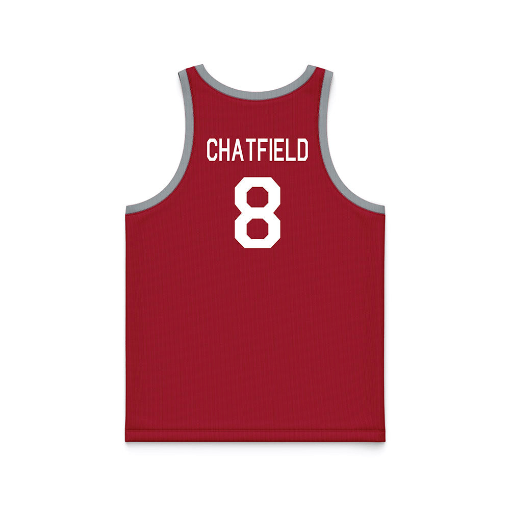 WSU - NCAA Women's Basketball : Kenzie Chatfield - Hardwood Reissue Basketball Jersey-1
