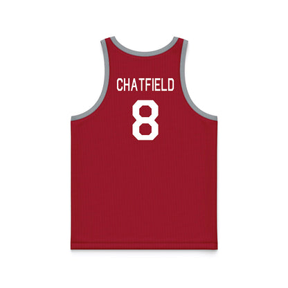 WSU - NCAA Women's Basketball : Kenzie Chatfield - Hardwood Reissue Basketball Jersey-1
