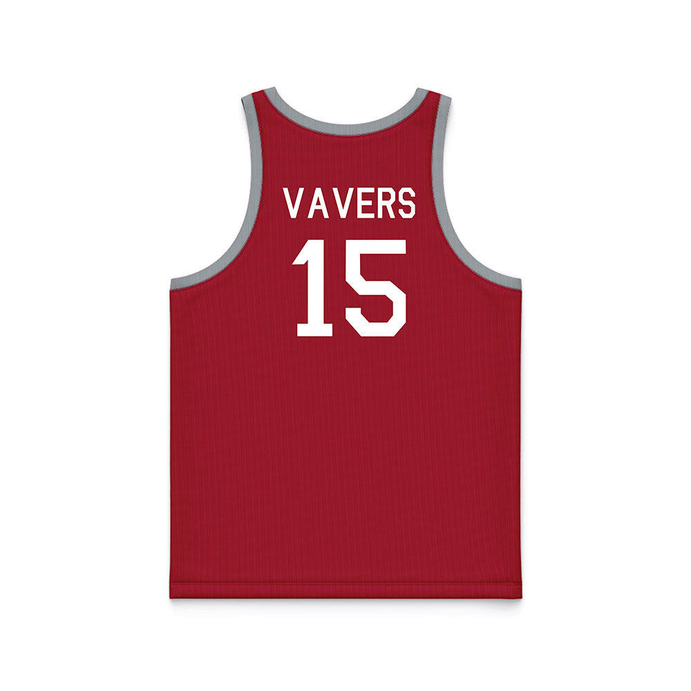 WSU - NCAA Men's Basketball : Rihards Vavers - Hardwood Reissue Basketball Jersey-1