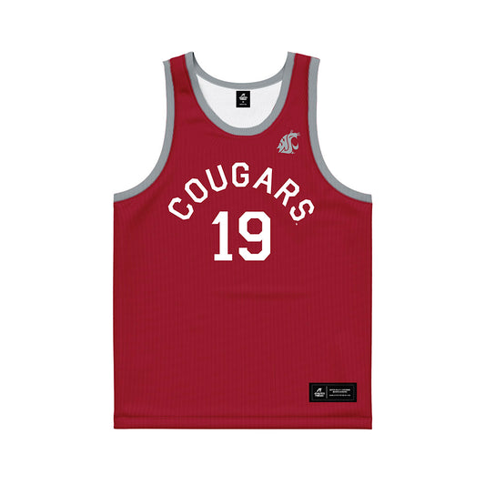 WSU - NCAA Women's Basketball : Charlotte Abraham - Hardwood Reissue Basketball Jersey-0