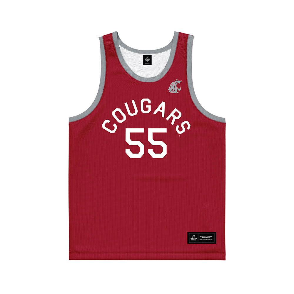 WSU - NCAA Women's Basketball : Malia Ruud - Hardwood Reissue Basketball Jersey-0