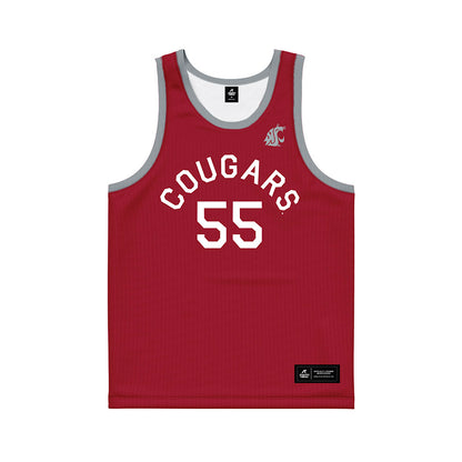 WSU - NCAA Women's Basketball : Malia Ruud - Hardwood Reissue Basketball Jersey-0
