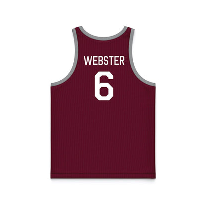 Texas A&M - NCAA Women's Basketball : Jordan Webster - Hardwood Reissue Basketball Jersey-1