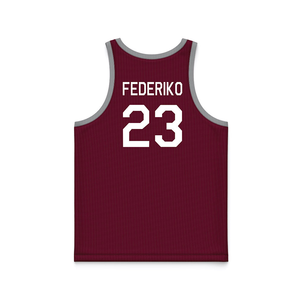 Texas A&M - NCAA Men's Basketball : Federiko Federiko - Hardwood Reissue Basketball Jersey-1