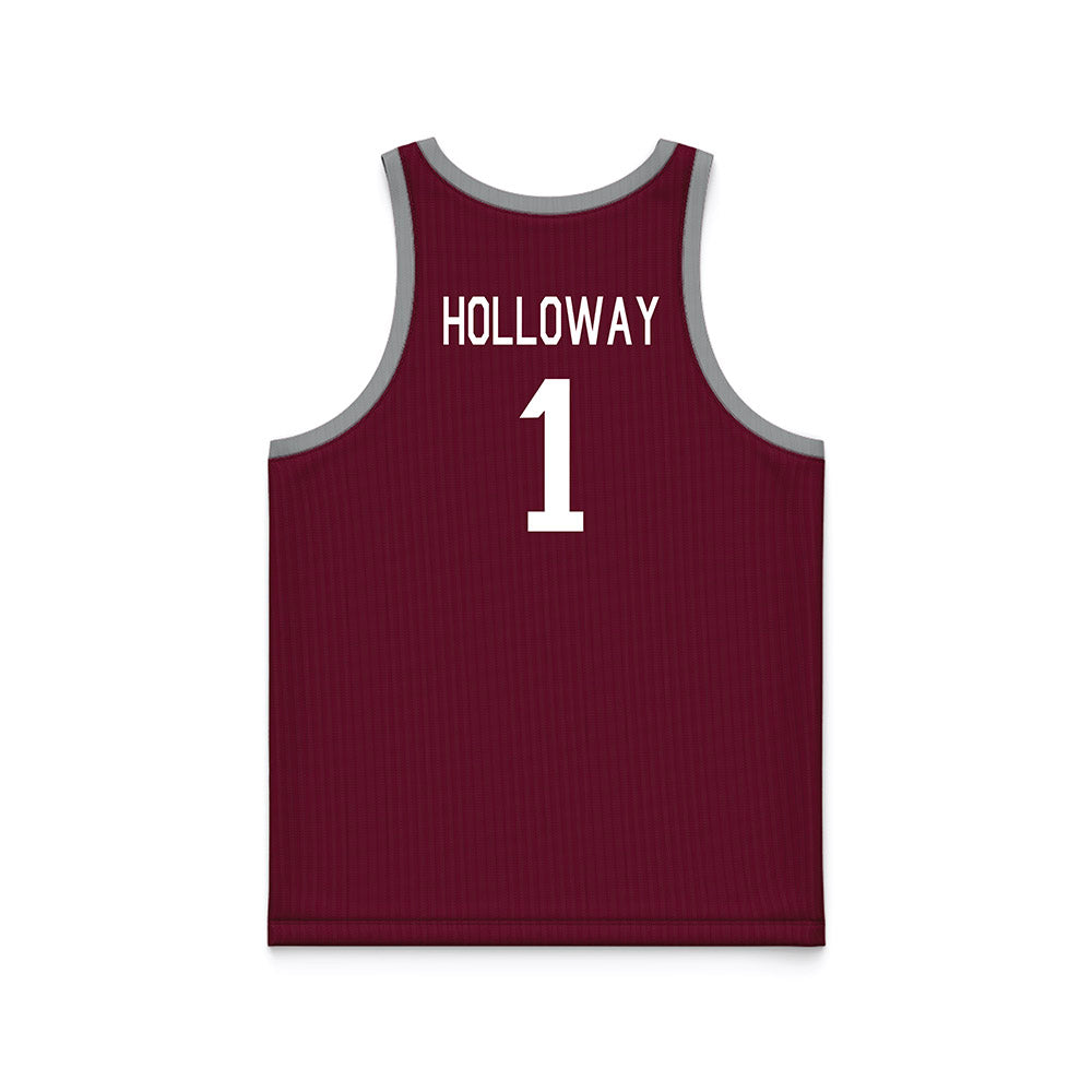 Texas A&M - NCAA Men's Basketball : Josh Holloway - Hardwood Reissue Basketball Jersey-1