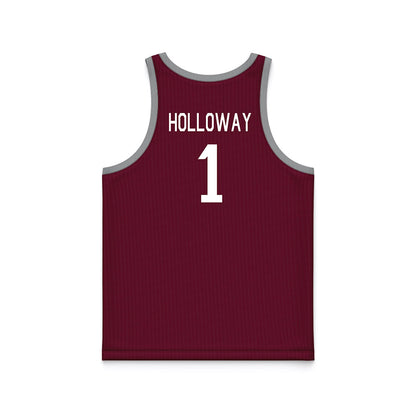 Texas A&M - NCAA Men's Basketball : Josh Holloway - Hardwood Reissue Basketball Jersey-1