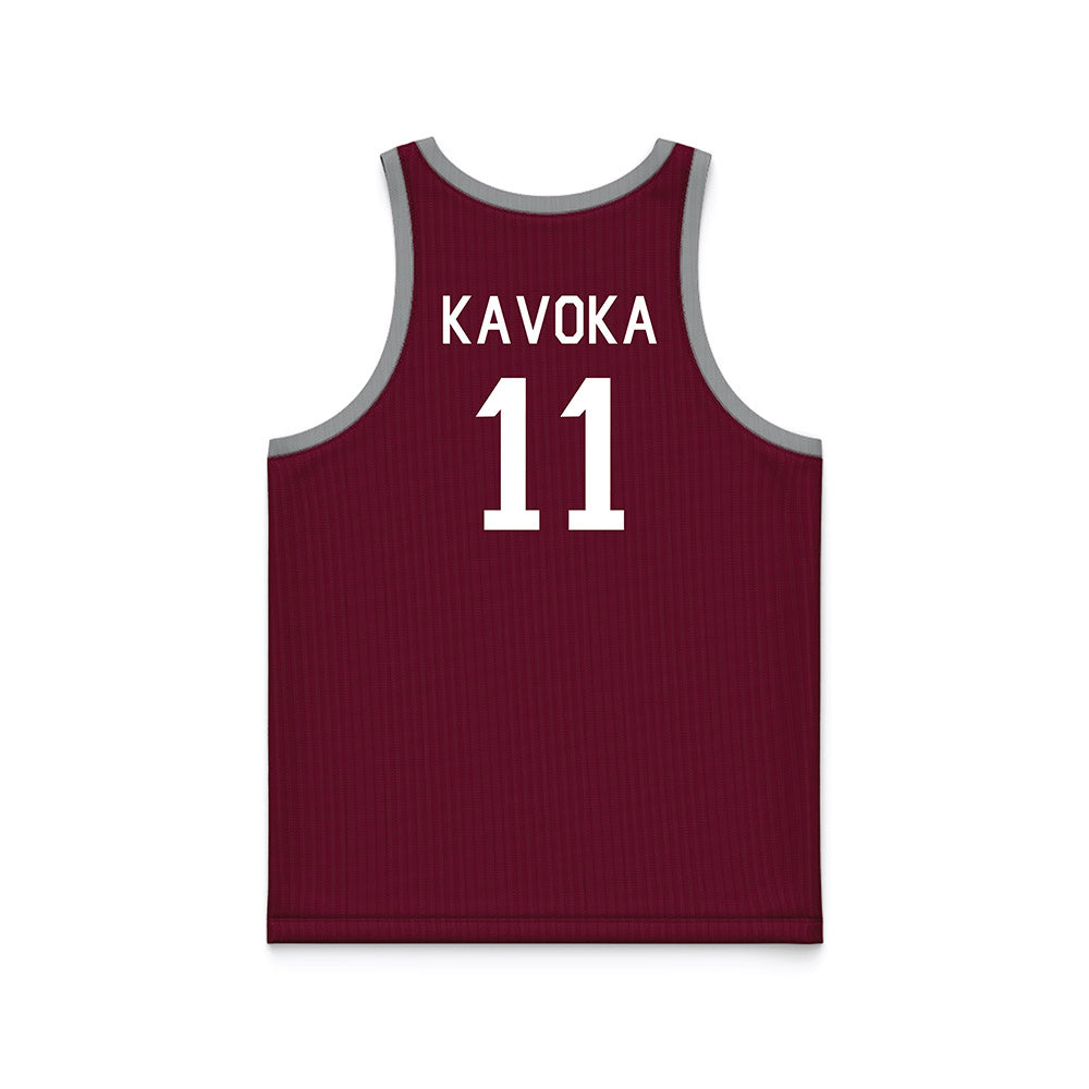 Texas A&M - NCAA Women's Basketball : Talia Kavoka - Hardwood Reissue Basketball Jersey-1