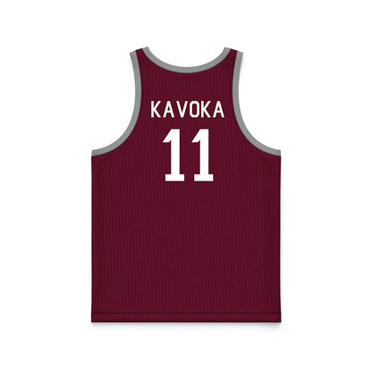 Texas A&M - NCAA Women's Basketball : Talia Kavoka - Hardwood Reissue Basketball Jersey-1