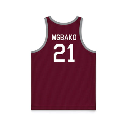 Texas A&M - NCAA Men's Basketball : Mackenzie Mgbako - Hardwood Reissue Basketball Jersey-1