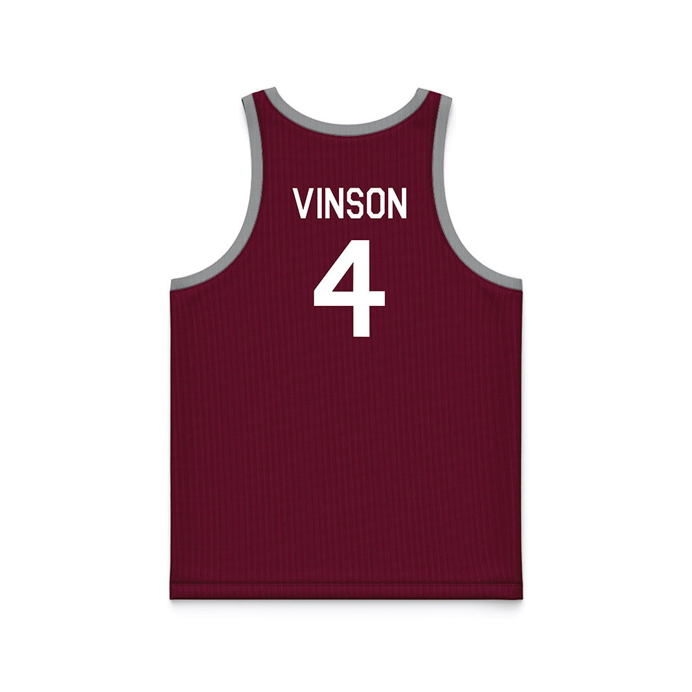 Texas A&M - NCAA Men's Basketball : Jamie Vinson - Hardwood Reissue Basketball Jersey-1