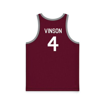 Texas A&M - NCAA Men's Basketball : Jamie Vinson - Hardwood Reissue Basketball Jersey-1