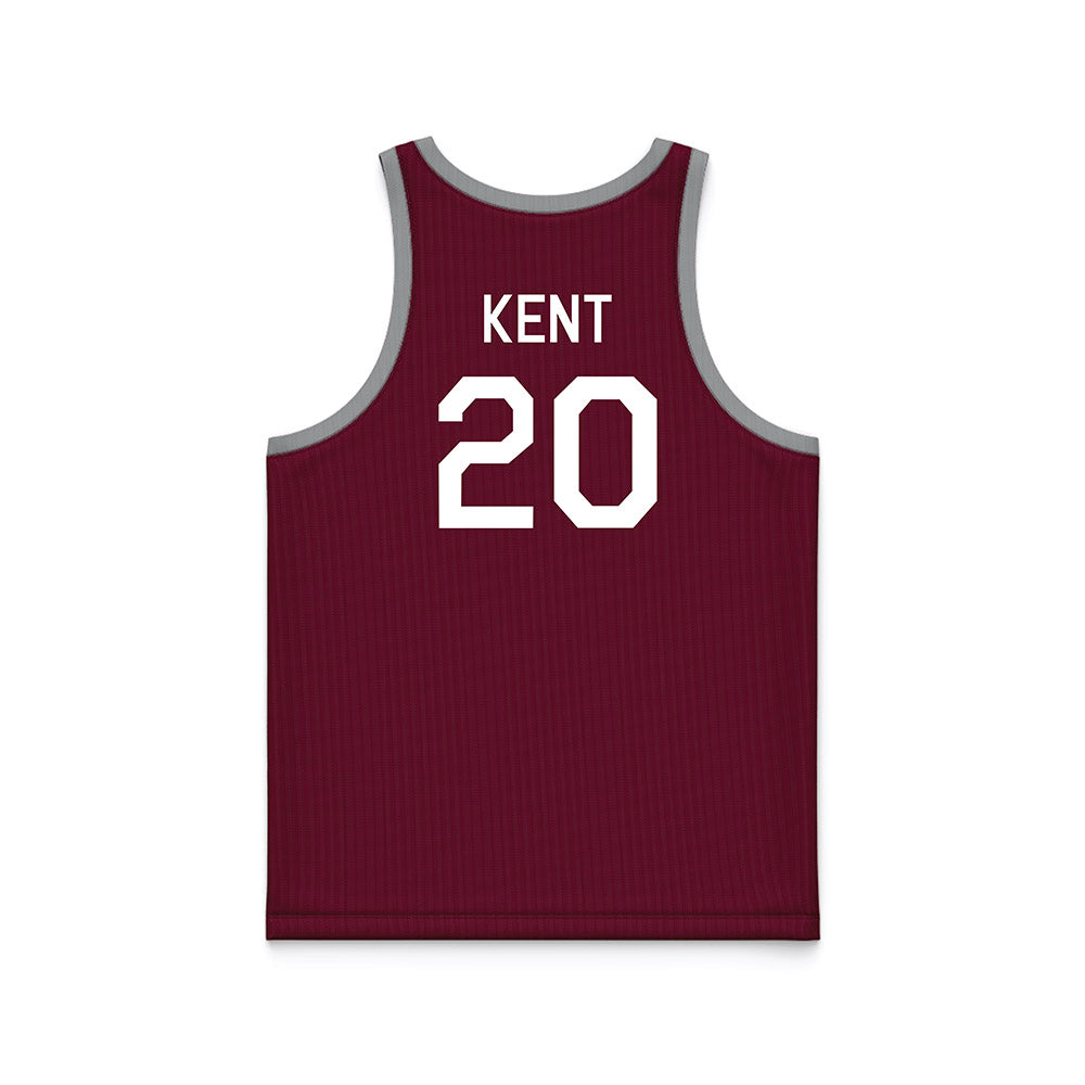 Texas A&M - NCAA Women's Basketball : Janae Kent - Hardwood Reissue Basketball Jersey-1