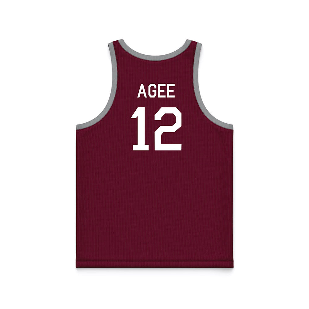 Texas A&M - NCAA Men's Basketball : Rashaun Agee - Hardwood Reissue Basketball Jersey-1