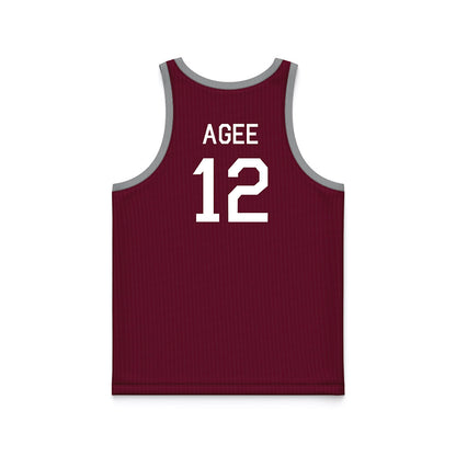 Texas A&M - NCAA Men's Basketball : Rashaun Agee - Hardwood Reissue Basketball Jersey-1