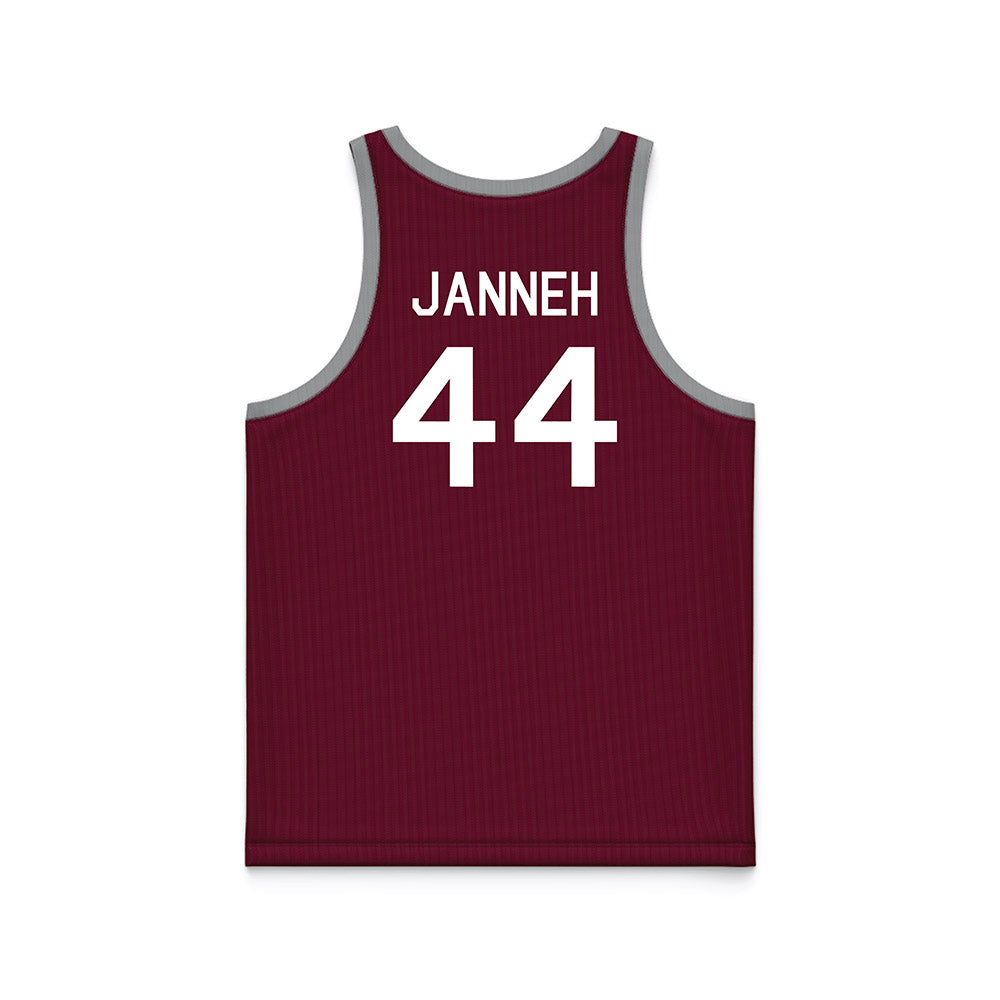 Texas A&M - NCAA Women's Basketball : Fats Janneh - Hardwood Reissue Basketball Jersey-1