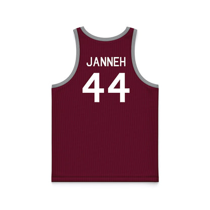 Texas A&M - NCAA Women's Basketball : Fats Janneh - Hardwood Reissue Basketball Jersey-1