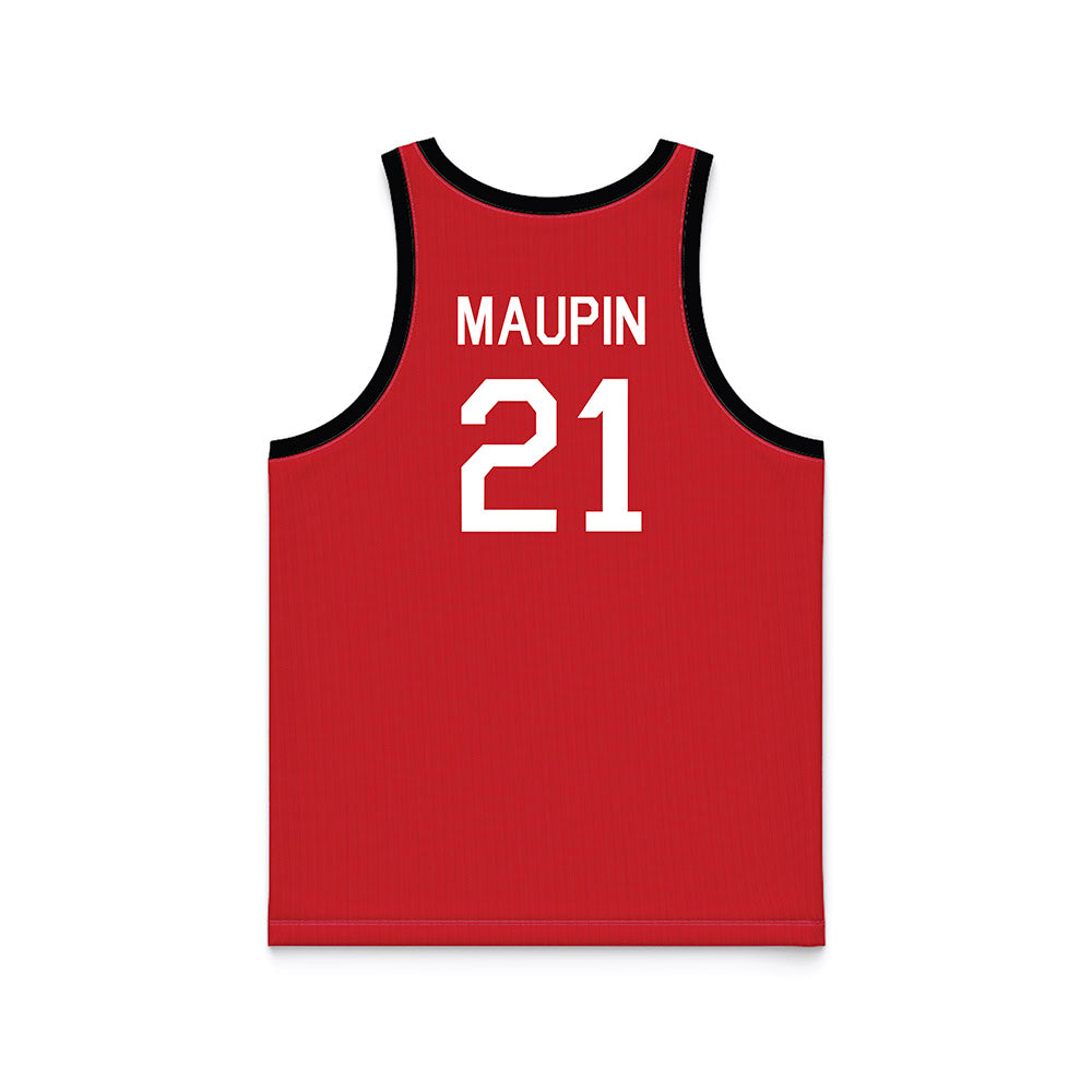 Nebraska - NCAA Women's Basketball : Eliza Maupin - Hardwood Reissue Basketball Jersey-1