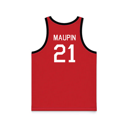 Nebraska - NCAA Women's Basketball : Eliza Maupin - Hardwood Reissue Basketball Jersey-1