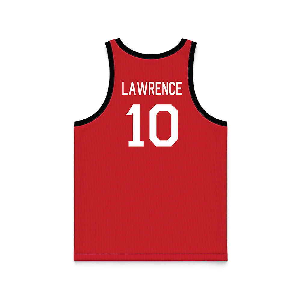 Nebraska - NCAA Men's Basketball : Jamarques Lawrence - Hardwood Reissue Basketball Jersey-1