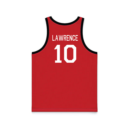 Nebraska - NCAA Men's Basketball : Jamarques Lawrence - Hardwood Reissue Basketball Jersey-1