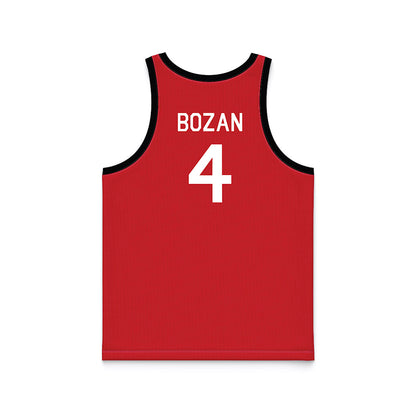 Nebraska - NCAA Women's Basketball : Petra Bozan - Hardwood Reissue Basketball Jersey-1