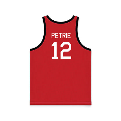 Nebraska - NCAA Women's Basketball : Jessica Petrie - Hardwood Reissue Basketball Jersey-1