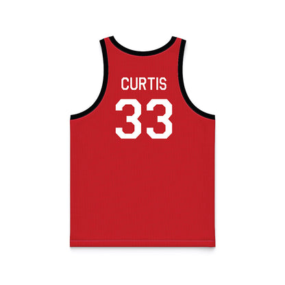 Nebraska - NCAA Men's Basketball : Leo Curtis - Hardwood Reissue Basketball Jersey-1