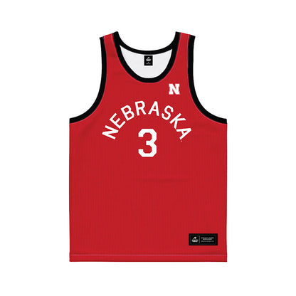 Nebraska - NCAA Women's Basketball : Allison Weidner - Hardwood Reissue Basketball Jersey-0