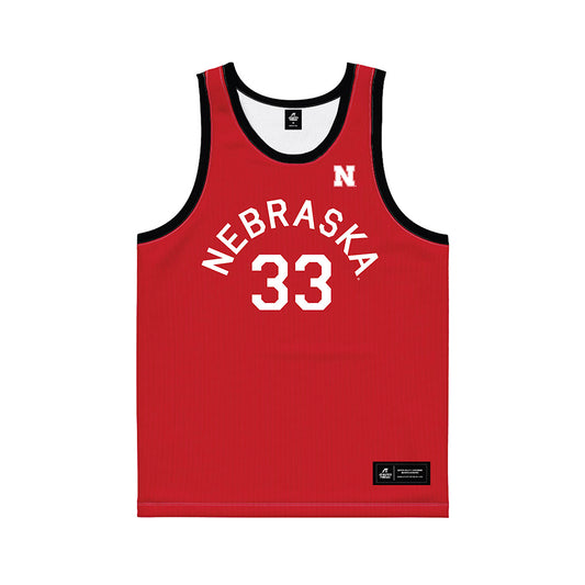 Nebraska - NCAA Men's Basketball : Leo Curtis - Hardwood Reissue Basketball Jersey-0