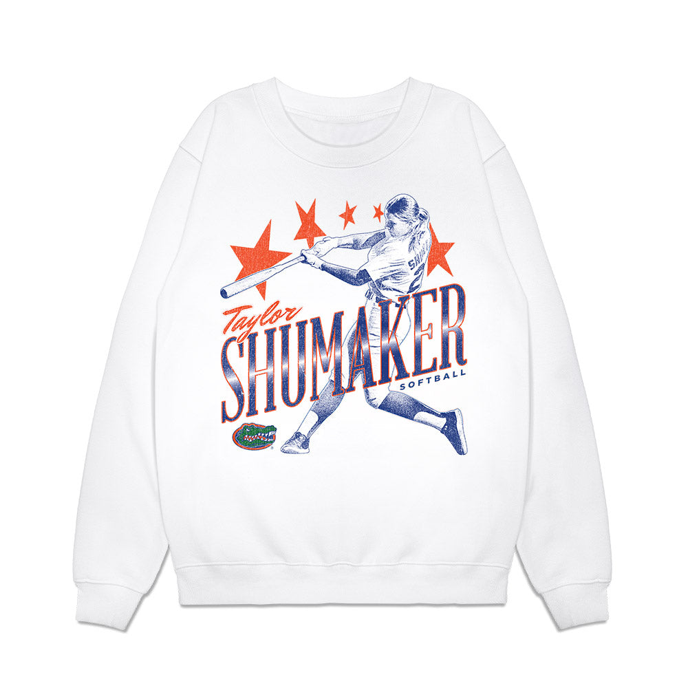 Florida - NCAA Softball : Taylor Shumaker - Graphic Premium Crewneck Sweatshirt-0