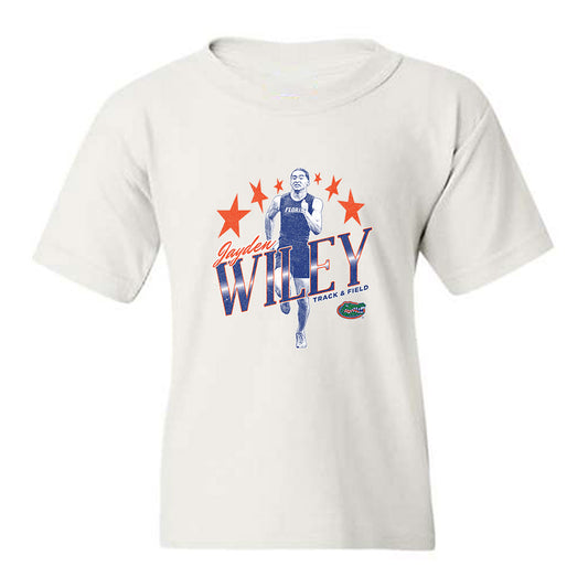 Florida - NCAA Men's Track & Field : Jaden Wiley - Graphic Youth T-Shirt-0
