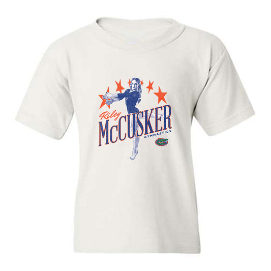 Florida - NCAA Women's Gymnastics : Riley McCusker - Graphic Youth T-Shirt-0