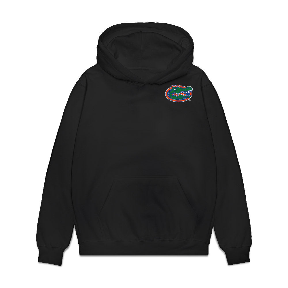 Florida - NCAA Men's Track & Field : Jaden Wiley - Collage Premium Hooded Sweatshirt-0