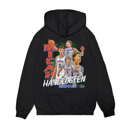 Florida - NCAA Men's Basketball : Micah Handlogten - Collage Premium Hooded Sweatshirt-1