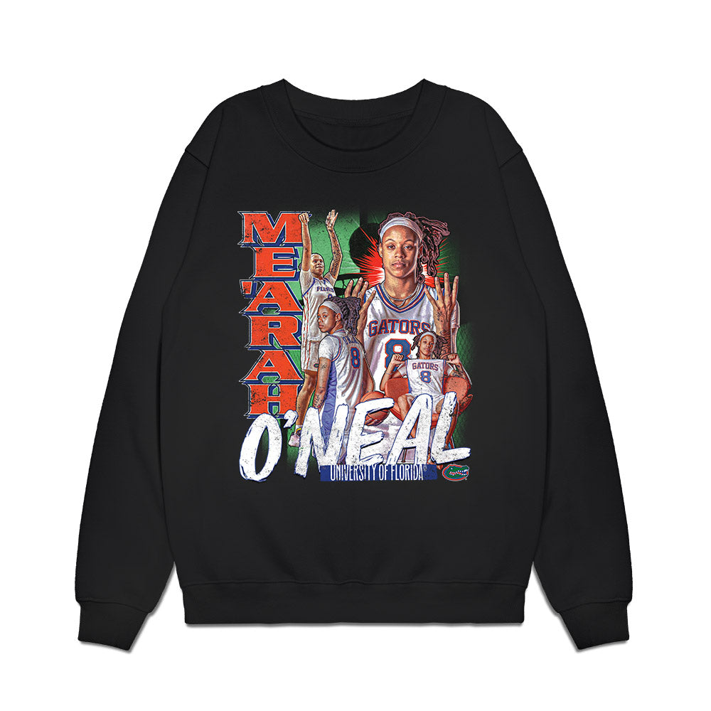 Florida - NCAA Women's Basketball : Mearah Oneal - Collage Premium Crewneck Sweatshirt-0