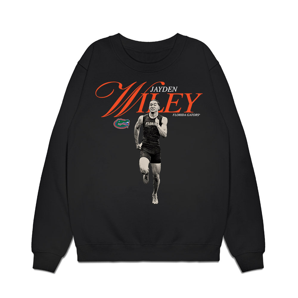 Florida - NCAA Men's Track & Field : Jaden Wiley - Legacy Premium Crewneck Sweatshirt-0