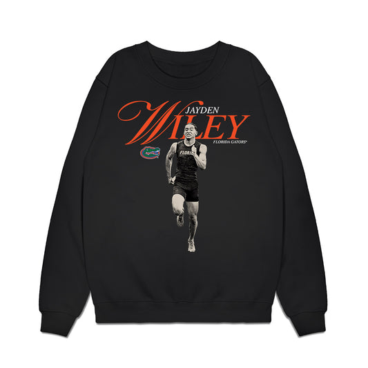Florida - NCAA Men's Track & Field : Jaden Wiley - Legacy Premium Crewneck Sweatshirt-0