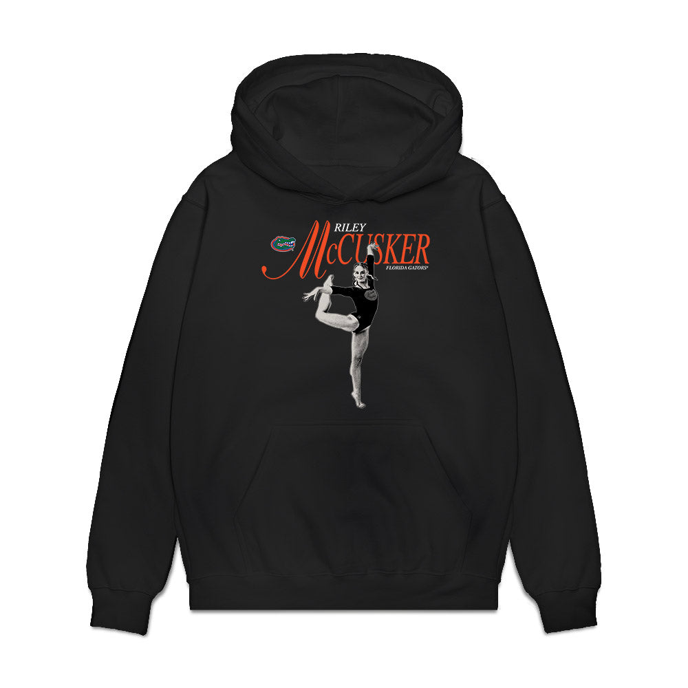 Florida - NCAA Women's Gymnastics : Riley McCusker - Legacy Premium Hooded Sweatshirt-0