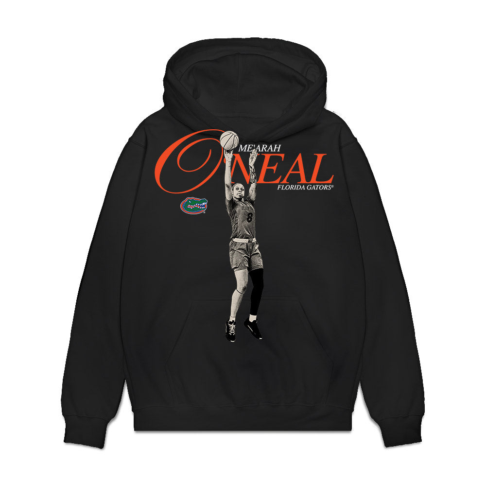 Florida - NCAA Women's Basketball : Mearah Oneal - Legacy Premium Hooded Sweatshirt-0