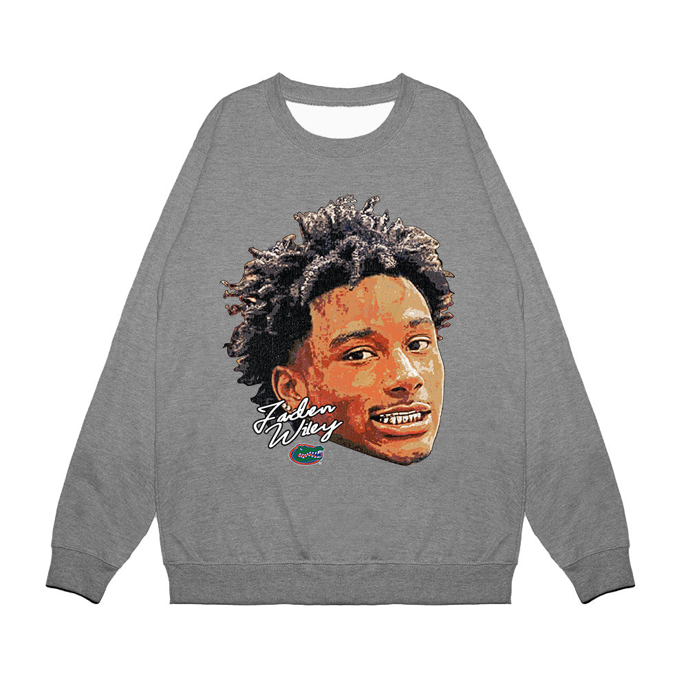 Florida - NCAA Men's Track & Field : Jaden Wiley - Game Face Premium Crewneck Sweatshirt-0