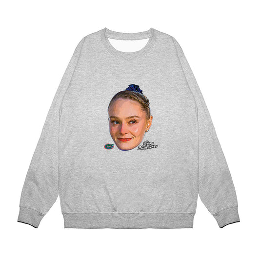 Florida - NCAA Women's Gymnastics : Riley McCusker - Game Face Premium Crewneck Sweatshirt-0