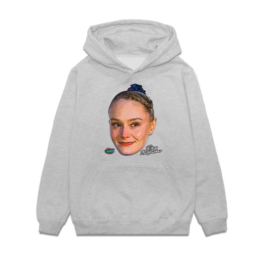 Florida - NCAA Women's Gymnastics : Riley McCusker - Game Face Premium Hooded Sweatshirt-0